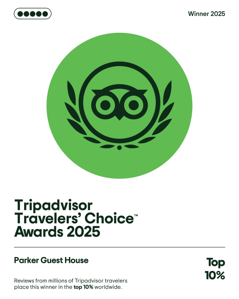 Trip Advisor Certificate of Excellence 2021